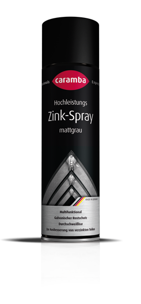 ZINK SPRAY MATTGRAU 500ML CARAMBA (PIECE)