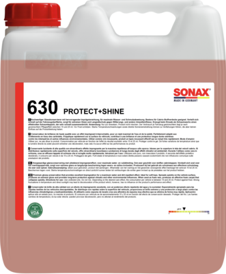 [⚠Déstockage] SONAX 06306000 Protect + Shine 10 l