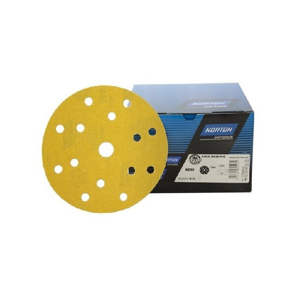 [66261097531] [⚠Déstockage] DISQUE GOLD 150MM P150 SELFGRIP PERF. 150X18 A296 VL1 14H BOITE DE 100 DISQUES (BOITE)