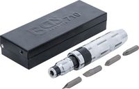 [710BG] BGS - 710 - Tournevis impact avec embouts 5 pièces