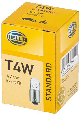 [8GP002067061] [⚠Déstockage] AMPOULE T4W 6V 4W BA9S|HELLA (PIECE)