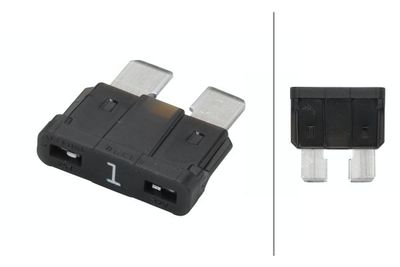 [8JS711683011] [⚠Déstockage] FUSIBLE PLAT ATO 1A NOIR (PIECE)