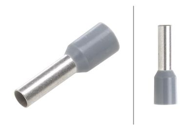 [⚠Déstockage] DOUILLE D'EXTREMITE DE CABLE GRIS|4MM2 3.3MM (PIECE)