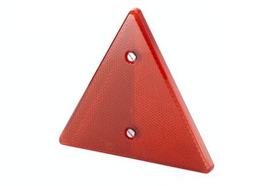 [⚠Déstockage] CATADIOPTRE TRIANGLE ROUGE 155MM|AVEC 2 VIS M5 (PIECE)