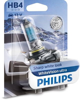 [⚠Déstockage] Philips HB4 White Vision Ultra 12V 55W P22d