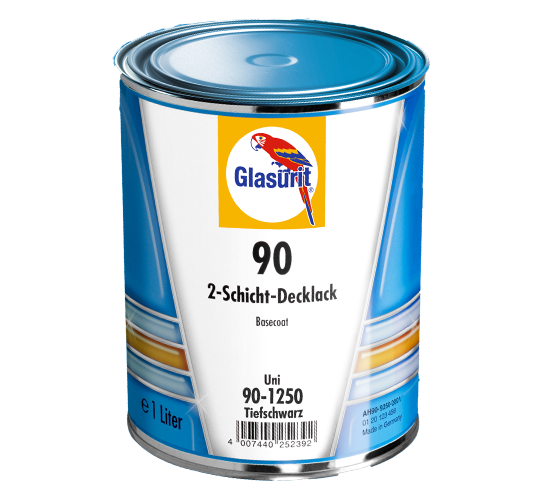 [⚠Déstockage] GLASURIT - TEINTE BASE L90 SCHWARZ  90-1250 (BIDON)
