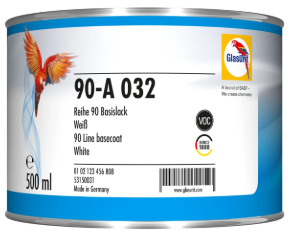 [90A0320.5] GLASURIT - TEINTE BASE L90 WEISS  GR.1 (BIDON)