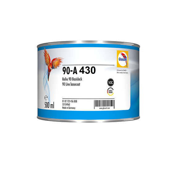 [90A4300.5] GLASURIT - TEINTE BASE L90 ROTVIOLETT GR.2 (BIDON)