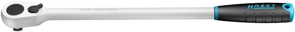 [916HPL] HAZET - Cliquet réversible à denture fine HiPer · long ∙ longueur : 415 mm
