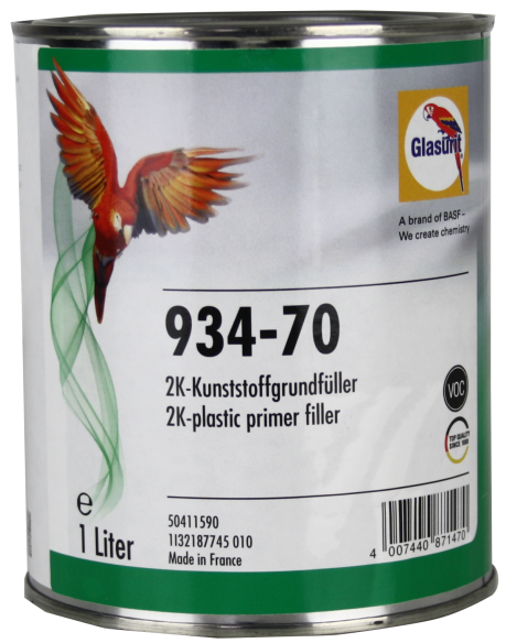 [934701] [⚠Déstockage] GLASURIT - APPRET 2K MATIERES PLASTIQUES (BIDON)