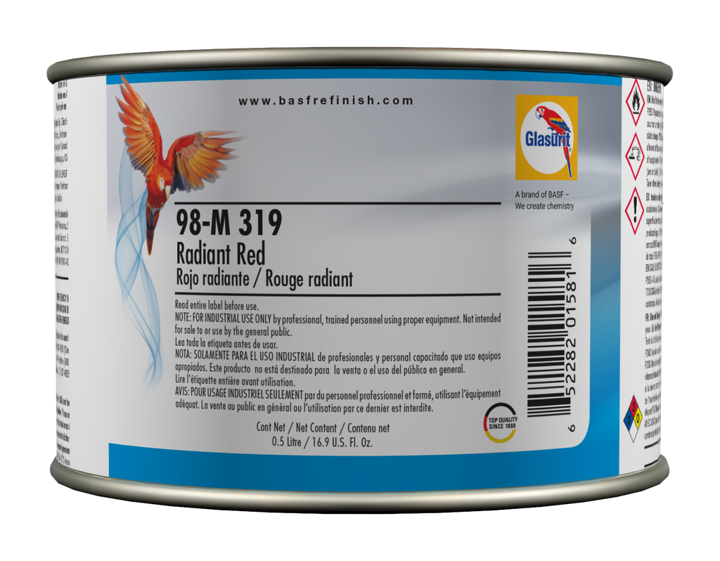 [⚠Déstockage] GLASURIT - TEINTE BASE L90 RUBINROT GR.4 (BIDON)