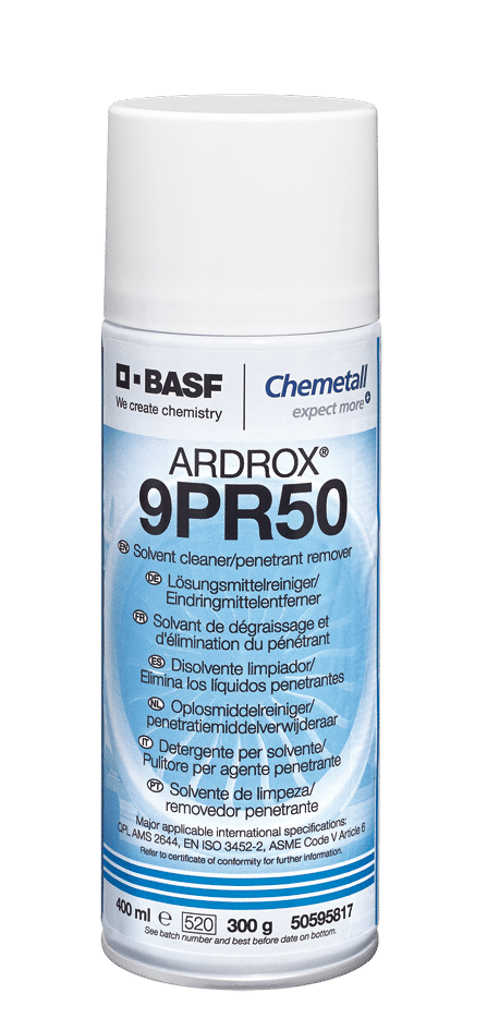 SOLVANT DE DEGRAISSAGE ET D'ELIMINATION DU PENETRANT SPRAY 400ML ARDROX (PIECE)