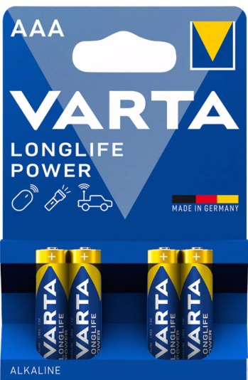 [LR03VARTA] Varta-Longlife Power-LR03 (AAA) (blister de 4)