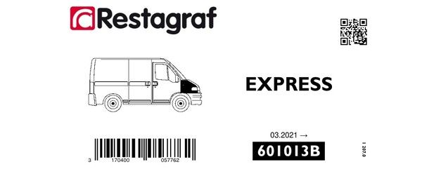 [A601013B] Fasteners kit for front fender EXPRESS (XJK) 03.2021 →