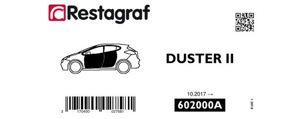 [A602000A] Fasteners kit for doors DUSTER II 10.2017 →