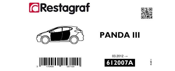 [A612007A] Fasteners kit for doors PANDA III All versions 03.2012 →