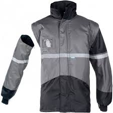 Parka étanche à gilet détachable Gris/Noir Cloverfield SIOEN