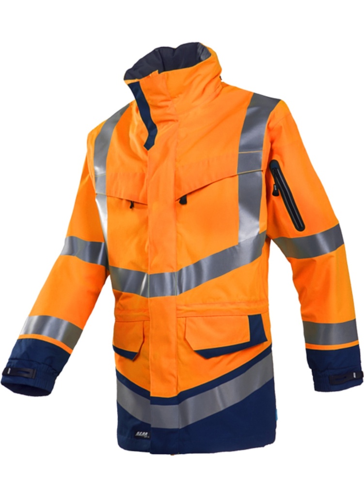 Parka étanche haute visibilité Orange Fluo/Marine Windsor SIOEN