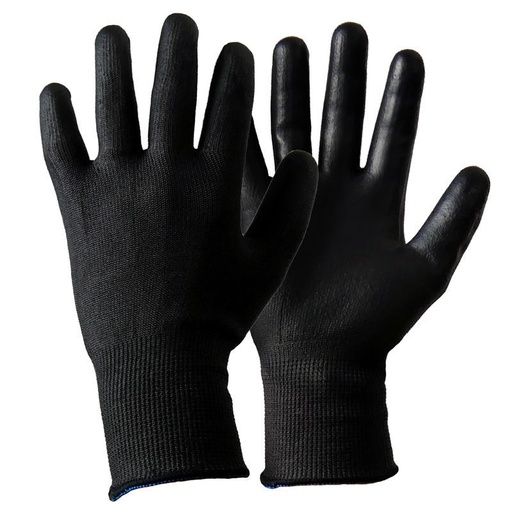 [BLACKTACTIL-7] GANT ROSTAING NOIR ANTI-COUPURES 5*ENDUCTION PU* (7)