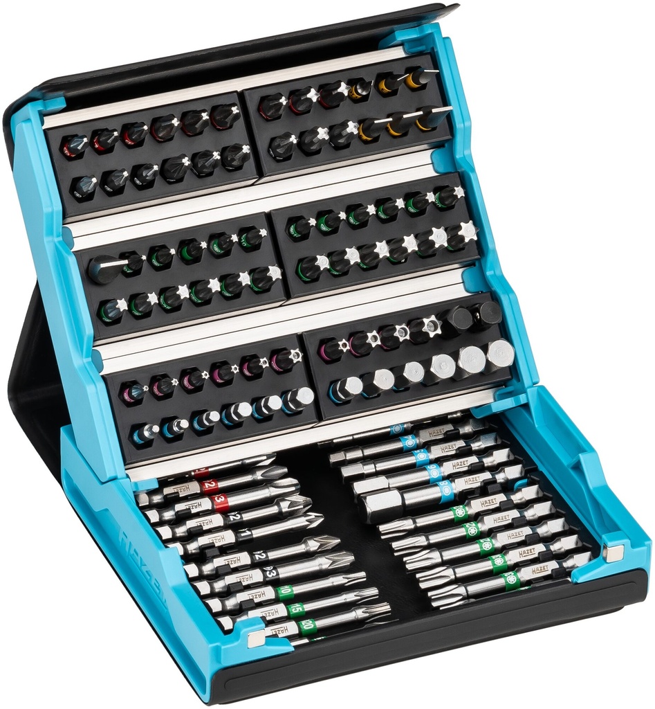 [2200SC-3] HAZET - Jeu d'embouts-tournevis (bits) dans coffret SmartCase