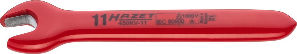 [450KV-11] HAZET - Clé à fourche simple ∙ avec isolation de protection