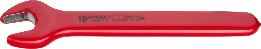 [450KV-19] HAZET - Clé à fourche simple ∙ avec isolation de protection