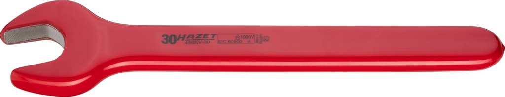 [450KV-30] HAZET - Clé à fourche simple ∙ avec isolation de protection