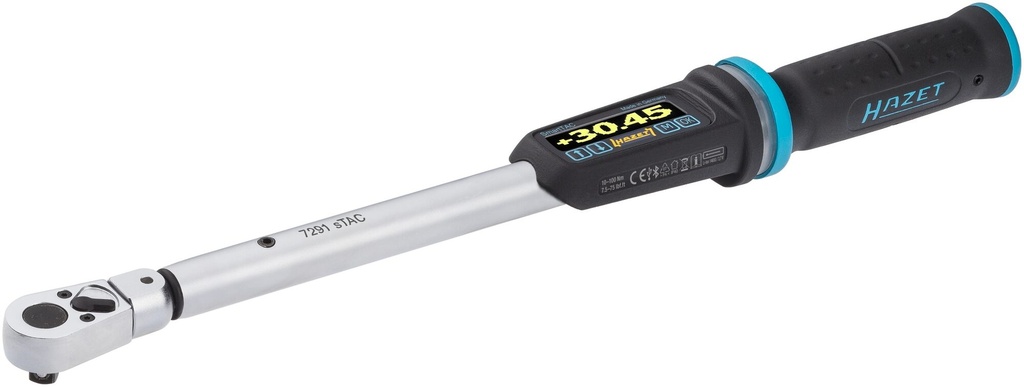 [7291-5STAC] HAZET - Clé dynamométrique à serrage couple et angle · électronique ∙ SmartTAC SYSTÈME 7000 sTAC ∙ 1 – 1000 Nm