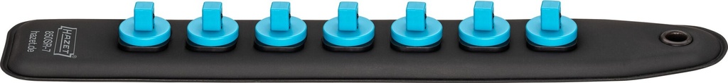[850SR-7] HAZET - SmartRail avec 7 emplacements ∙ longueur : 245 mm