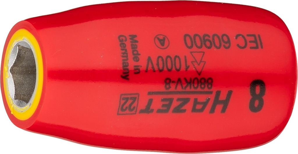 [880KV-8] HAZET - Douille ∙ 6 pans ∙ avec isolation de protection