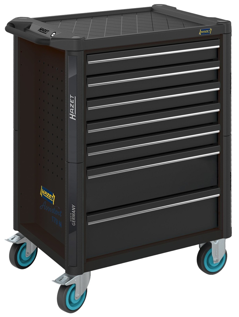 [179N-7-RAL9005] HAZET - Servante d’atelier servante d'atelier Assistent
