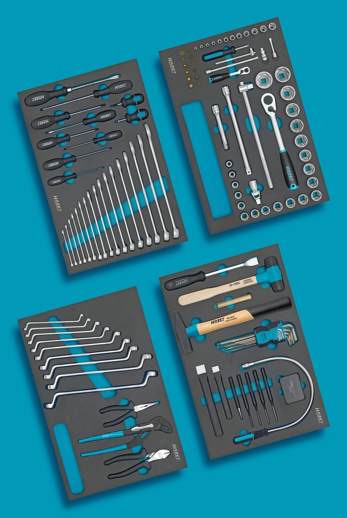 [0-7/117] HAZET Assortiment d'outils 0-7/117 ∙ 117 pièces