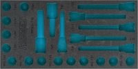 [163-492L] HAZET - Garniture en mousse souple bimatière