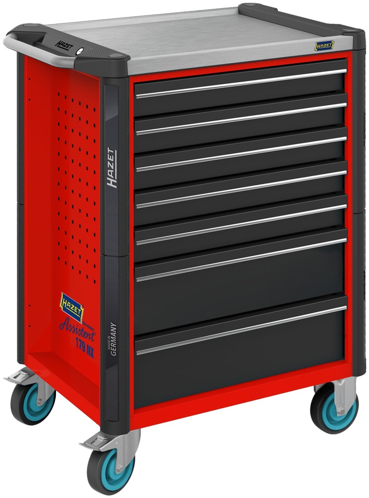 [179NX-7-RAL3020] HAZET - Servante d’atelier servante d'atelier Assistent