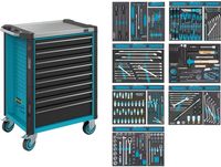[179NX-8/244] HAZET - Servante d'atelier servante d'atelier Assistent ∙ avec assortiment