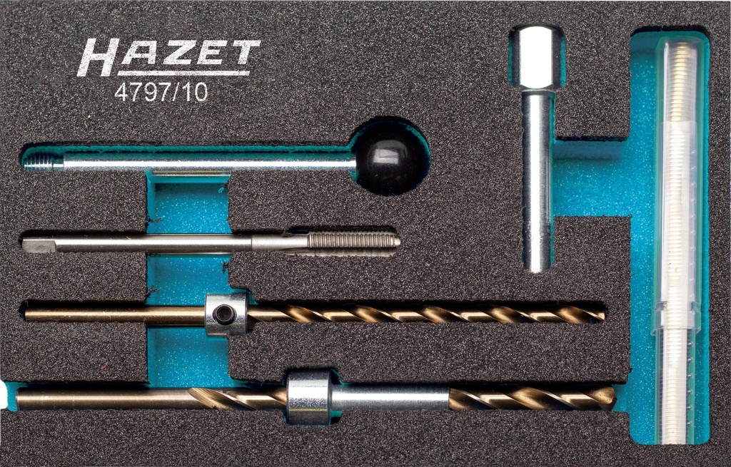 [4797/10] HAZET - Kit de réparation filetage pour la vis de fixation de l'injecteur