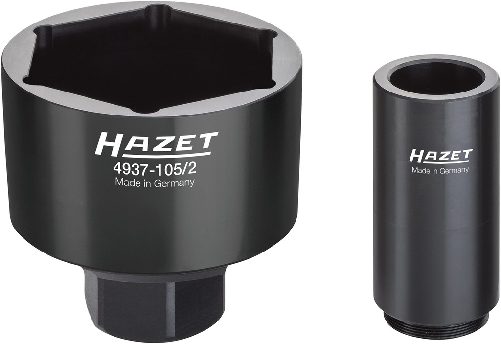 [4937-105/2] HAZET - Jeu de douilles d'écrou de moyeu de roue pour véhicules utilitaires DAF ∙ RENAULT ∙ Volvo