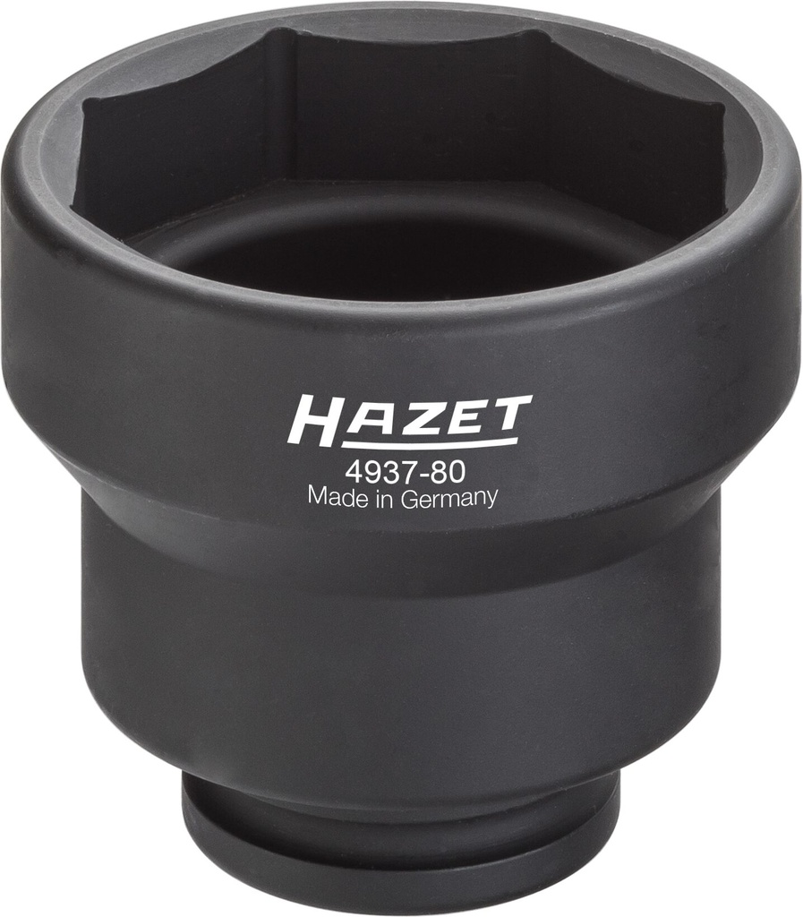 [4937-80] HAZET - Douille d'écrou de moyeu de roue pour véhicules utilitaires