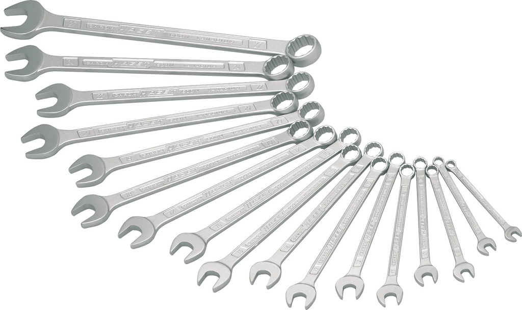 [600N/17N] HAZET - Jeu de clés mixtes