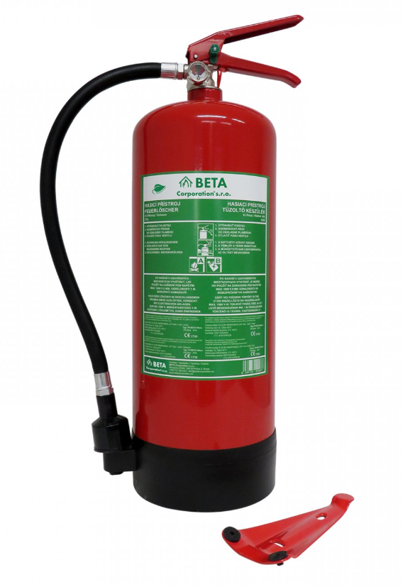 [0301BETAWeco] FLUORFREIER SCHAUMLÖSCHER / EXTINCTEUR F6 BETA WECO 6L CLASS AB 27A 183B L DUREE DE VIE  5 ANS