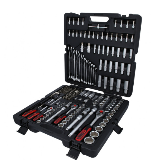 [917.0216] KSTools 917.0216 1/4"+3/8"+1/2" Coffret de douilles, 216 pièces