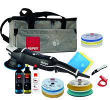 [LHR15V/LUX] LHR15 Mark V - KIT LUX (15mm/125mm) - 2 Polier-Schaumstoffpads - 2 Wollpads - 2 Schaumstoffpads - 3 Mikrofaserpads - 3 Poliermëttel - 3 Mikrofaserticher - 1 Pad-Kratzkamm - 1 Kabelklemme - 1 BF-Täsch