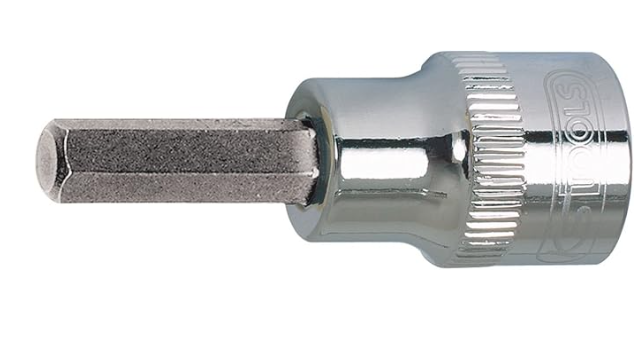 [918.1709] KSTools 918.1709 1/2" CHROMEplus Bit socket hexagon, short, 5/8"
