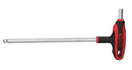 [151.8137] KSTools 151.8137 Clé mâle 6 pans à tête sphérique à poignée en T, 8 mm