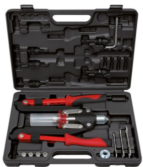[150.9630] KSTools 150.9630 Coffret de pince à rivets et écrous aveugles (insert) - 2 bras pliants
