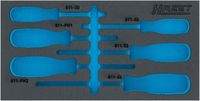 [163-265LN] HAZET - Garniture en mousse souple bimatière
