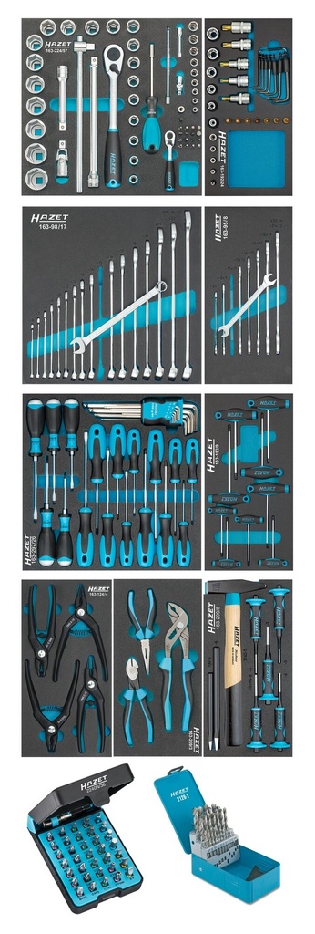 [0-6/217] HAZET - Assortiment d'outils