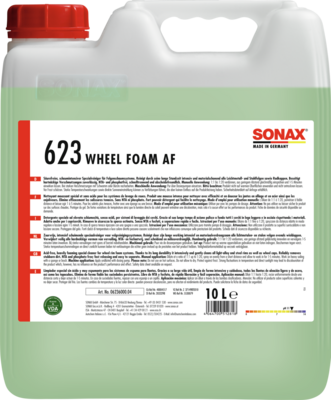 SONAX 06236000 Wheel Foam AF 10 L