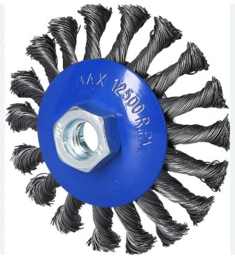 [BT103101] BRILLANT TOOLS BT103101 Brosse conique, Ø 100 mm avec embout M14 x 2,0 mm