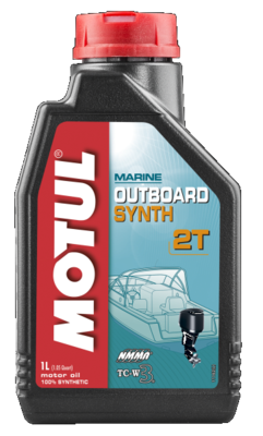 [101722Motul] Motul OUTBOARD SYNTH 2T 1L